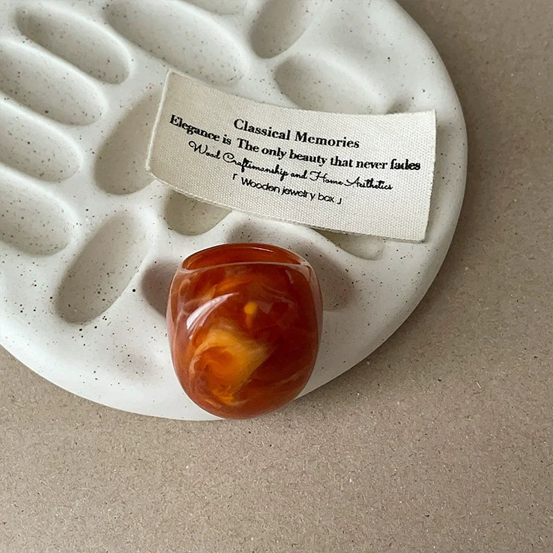 Ivory Aura Statement Ring