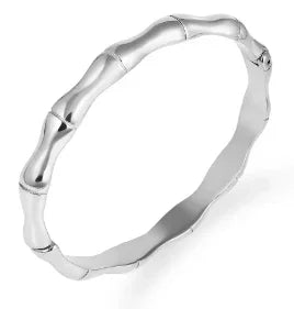 Luxe Five-Stone Crystal Bangle